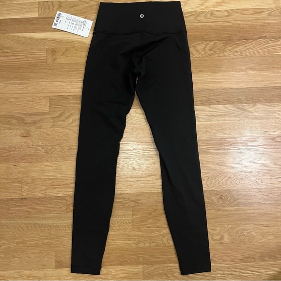 Lululemon Wunder Under HR Tight 28” Black Size 6 - Picture 5 of 8